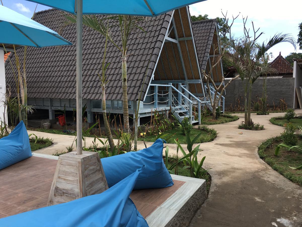 Villa D'Yuki Huts Lembongan à Nusa Lembongan Extérieur photo