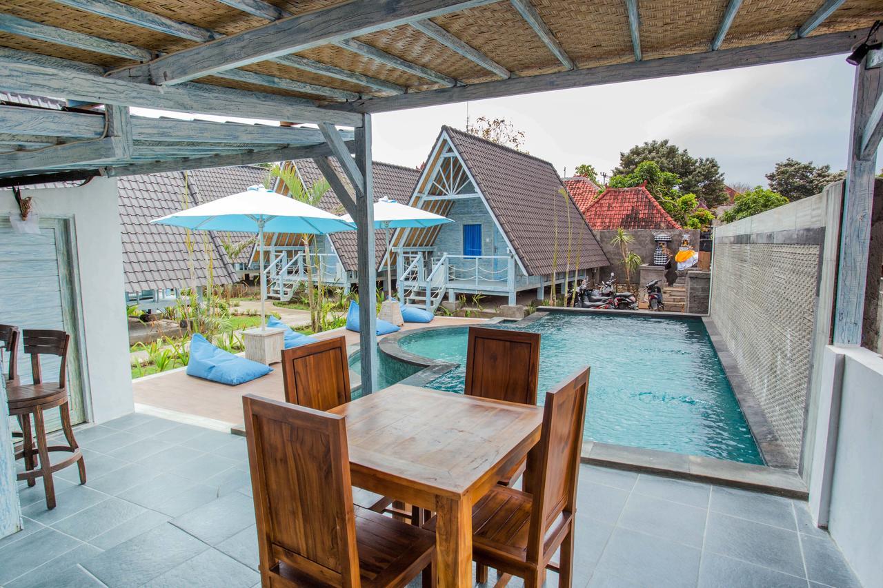 Villa D'Yuki Huts Lembongan à Nusa Lembongan Extérieur photo