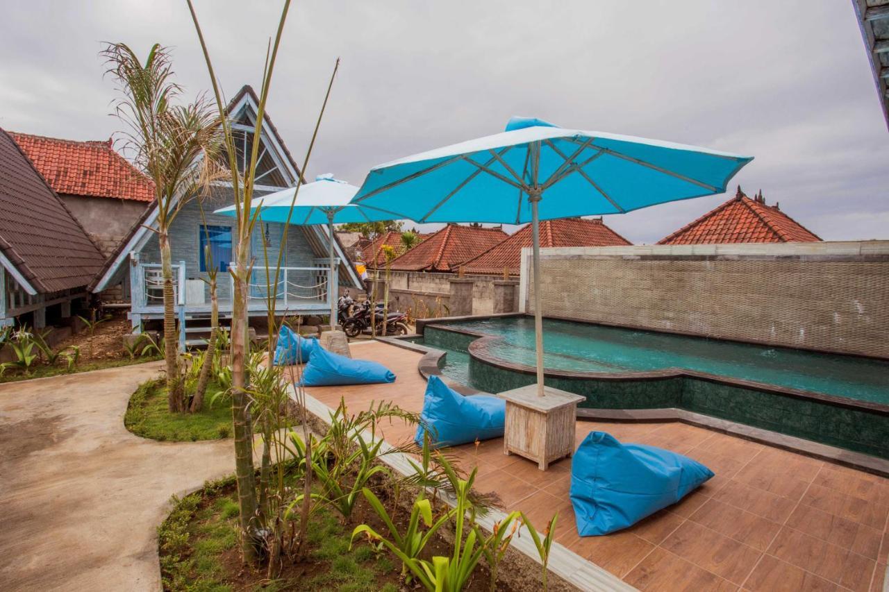 Villa D'Yuki Huts Lembongan à Nusa Lembongan Extérieur photo
